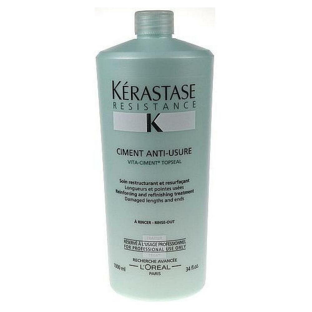 Kerastase Resistance Ciment Anti Usure 1000ml Pro oslabené vlasy a roztřepené konečky