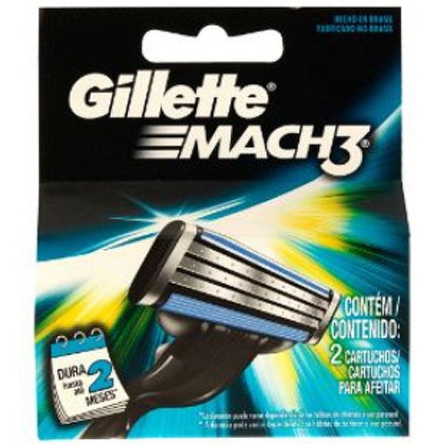 Náhradní hlavice Gillette Mach3 2 ks