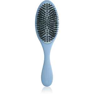 Olivia Garden Club The Reset Detangling&Shine Hairbrush plochý kartáč s pouzdrem Blue 1 ks