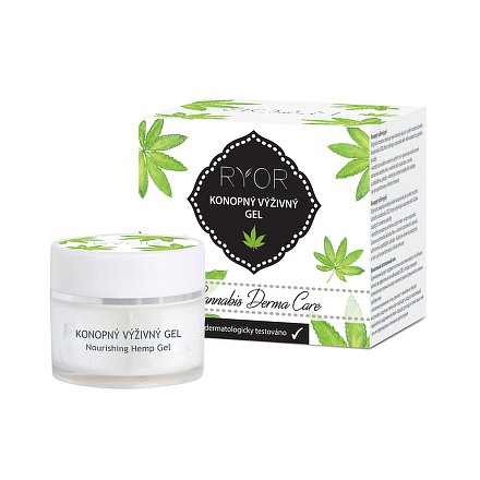 RYOR Konopný výživný gel, 15ml