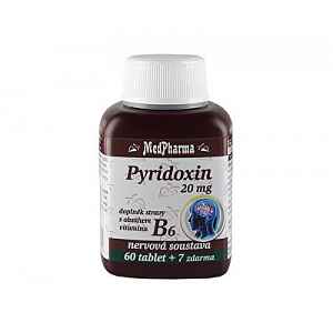 MedPharma Pyridoxin (vitamin B6) 20mg tbl.67