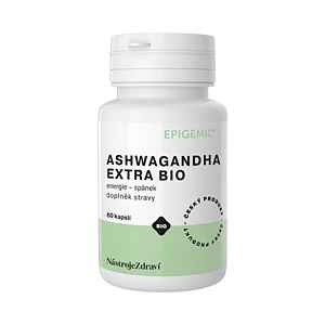 Ashwagandha EXTRA BIO - 60 kapslí - Epigemic®