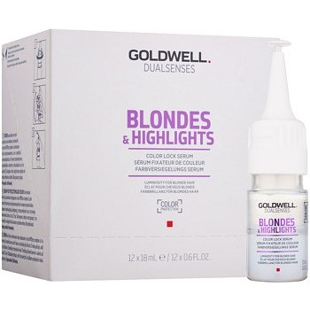 Goldwell Dualsenses Blondes & Highlights sérum pro blond a melírované vlasy  12x18 ml