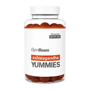 GymBeam Ashwagandha Yummies, doplněk stravy 60 ks