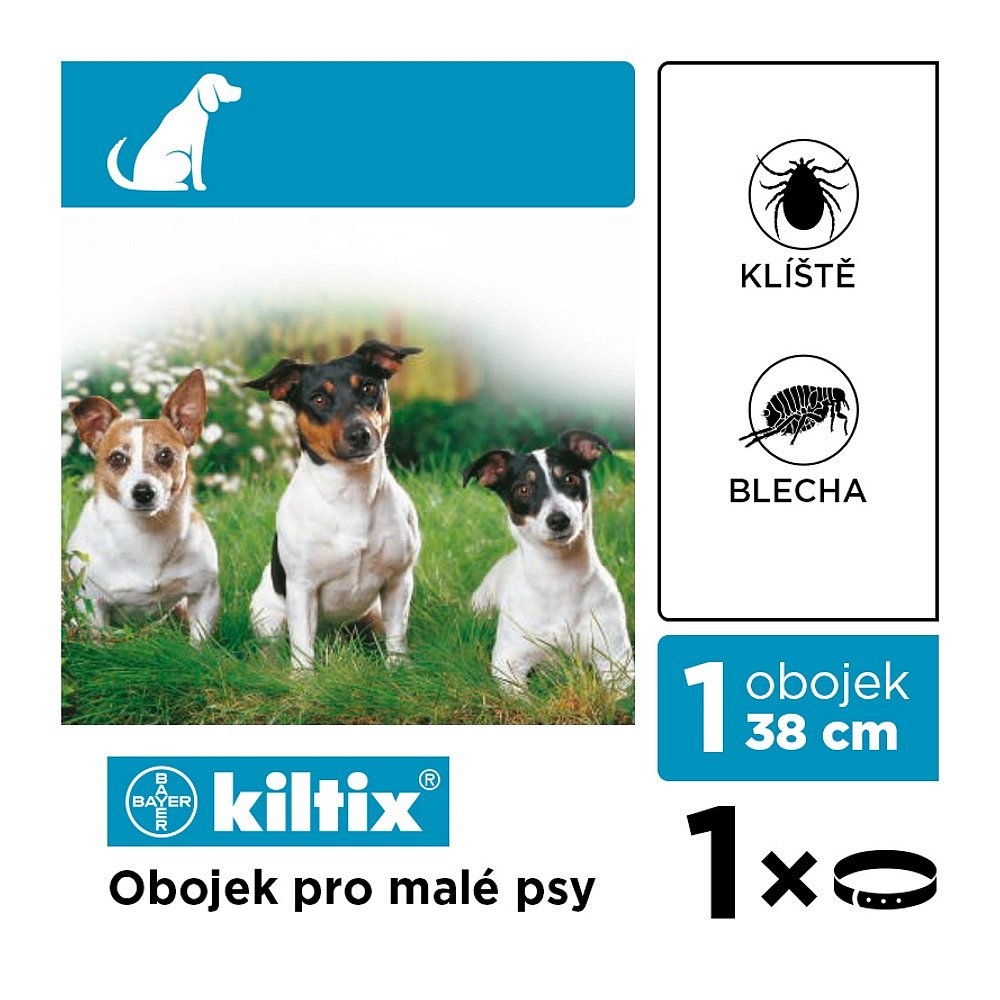 KILTIX obojok pre malé psy obvod 38 cm 1x1ks