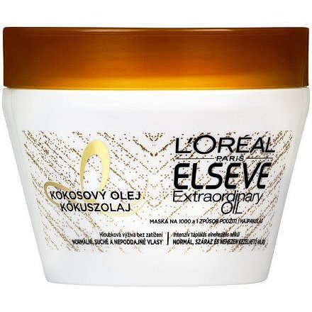 LOREAL Elseve Extraordinary Oil Coco maska pro suché vlasy 300ml