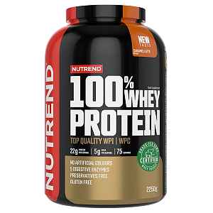 Nutrend 100% Whey Protein banán, jahoda 400 g