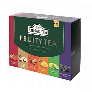 AHMAD TEA Fruity Tea Collection 60x2g v dárkové papírové kazetě