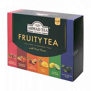 AHMAD TEA Fruity Tea Collection 60x2g v dárkové papírové kazetě