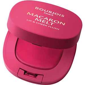 Bourjois Macaron Melt Lip & Cheek Flush tvářenka 2 v 1 odstín 04 Pink Guava 5 g