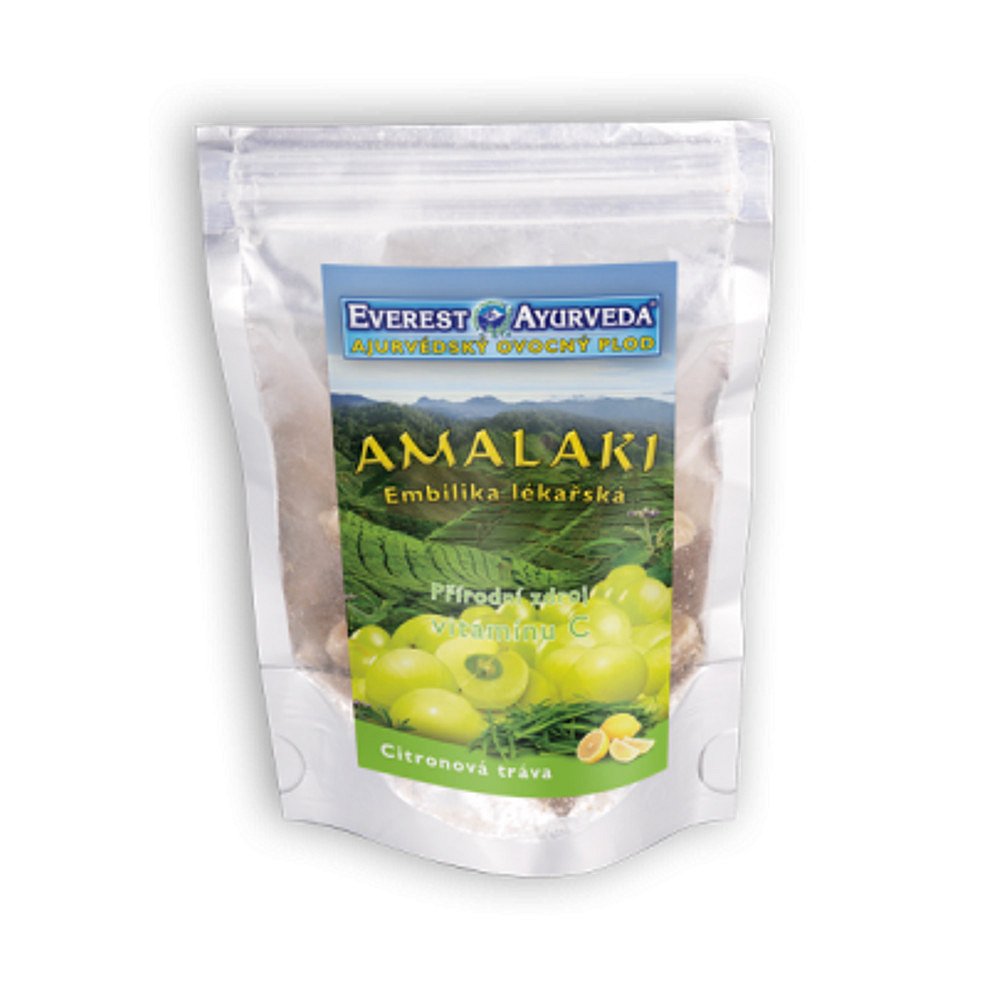 EVEREST-AYURVEDA AMALAKI citronová tráva Imunita & revitalizace  100 g sušeného ovoce