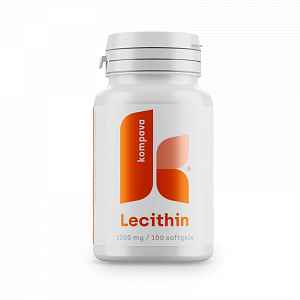 KOMPAVA Lecitin 1200mg/100kapslí