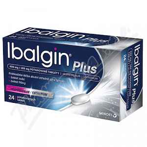 Ibalgin Plus 400mg/100mg 24 tablet