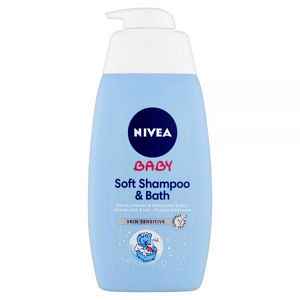 NIVEA Baby šampon a pěna do koupele 2v1 500ml