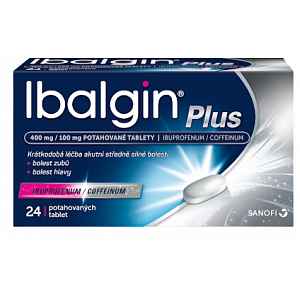 Ibalgin Plus 400mg/100mg 24 tablet