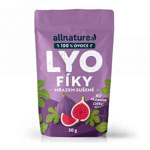 Allnature Fíky sušené mrazem 30 g
