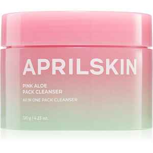 APRILSKIN Pink Aloe Pack Cleanser odličovací a čisticí balzám s hydratačním účinkem 120 g