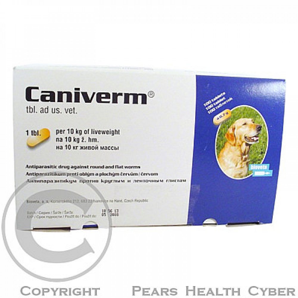 Caniverm a.u.v. tbl. 100x700mg