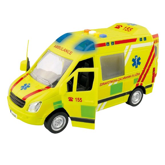 City Collection Ambulance na setrvačník a zvukem