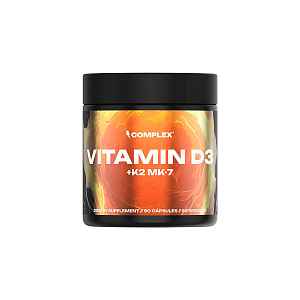 COMPLEX Vitamin D3+K2 MK-7 90 kapslí
