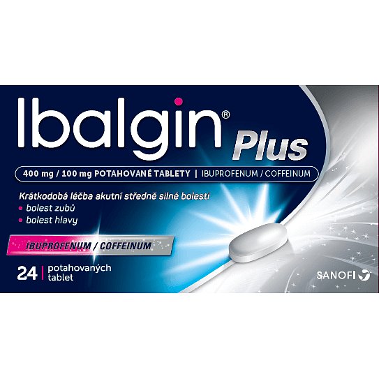 Ibalgin Plus 400mg/100mg 24 tablet