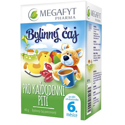 Megafyt Bylinný čaj každodenní pití pro děti 20x2g