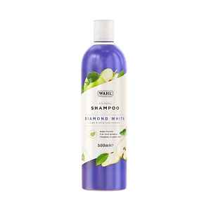 Rozjasňující šampon pro světlou zvířecí srst Wahl Professional Animal Shampoo Diamond White - 500 ml, koncentrát