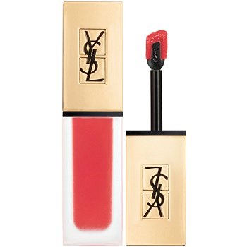 Yves Saint Laurent Tatouage Couture ultra matující tekutá rtěnka odstín 22 Corail Anti-Mainstream - Neon Coral 6 ml