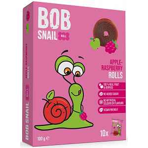 ŠNEK BOB Jablko-malina ovocné rolky 100 g