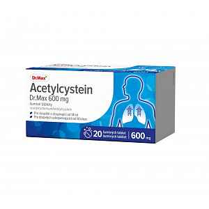 Dr. Max Acetylcystein 600 mg 20 šumivých tablet