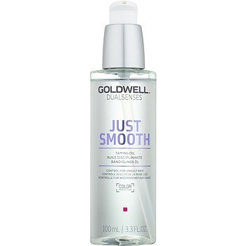 Goldwell Dualsenses Just Smooth olej pro nepoddajné a krepatějící se vlasy  100 ml