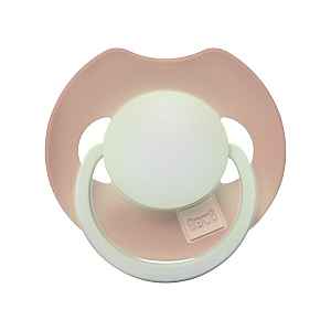 Lovi Prime 0-6 svíticí dudlík - Blush