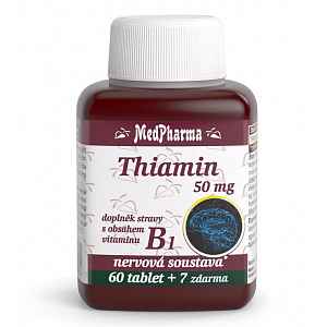 MedPharma Thiamin (vitamin B1) 50mg tbl.67