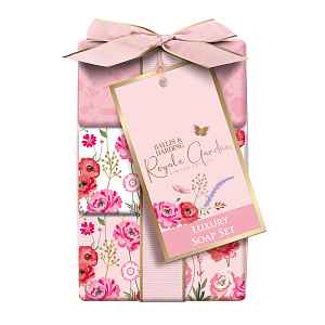 Baylis & Harding Dárková sada mýdel Royale Garden 3 ks