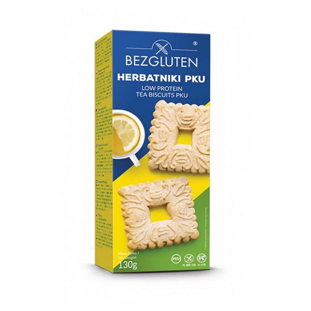 BEZGLUTEN Sušenky PKU čajové bez lepku 130 g
