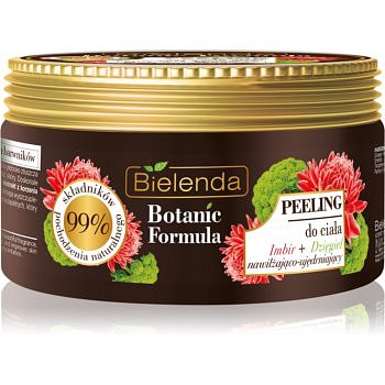 Bielenda Botanic Formula Ginger + Angelica vyživující tělový peeling 350 g