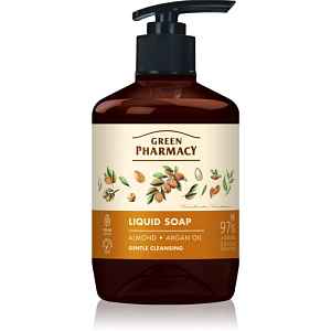 Green Pharmacy Almond & Argan Oil tekuté mýdlo na ruce 460 ml