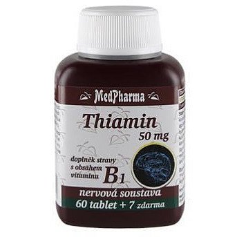 MedPharma Thiamin (vitamin B1) 50mg tbl.67