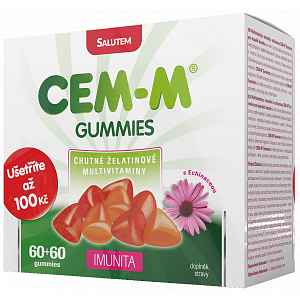 CEM-M gummies Imunita tbl.60+60 Dárk. balení 2017
