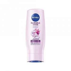 NIVEA Hairmilk Natural Shine Pečující kondicionér 200 ml