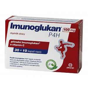 Imunoglukan P 4 H orální tobolky 30 + 10 x 100 mg