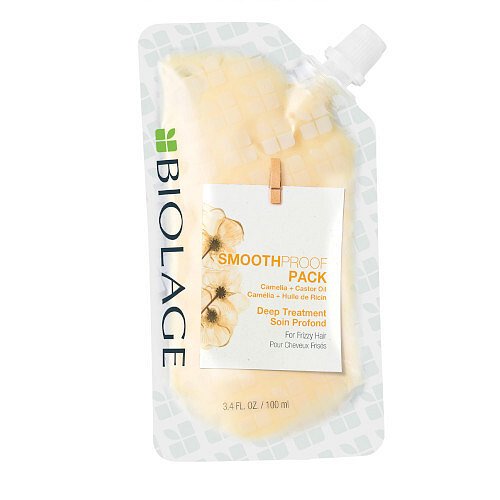 Biolage Hloubková maska pro nepoddajné a krepaté vlasy Smoothproof Pack (Deep Treatment) 100 ml 100 ml