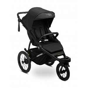 Caretero Sportovní kočárek Lima Deluxe - černý