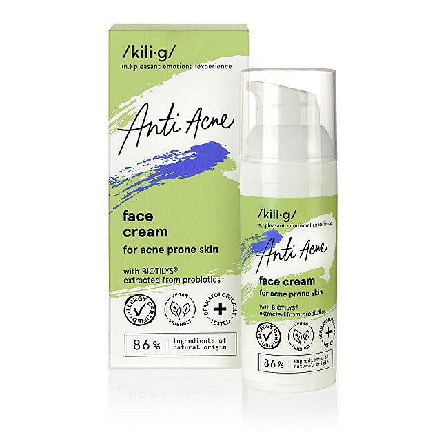 Jemný krém pro aknózní pleť Anti Acne (Face Cream) 50 ml