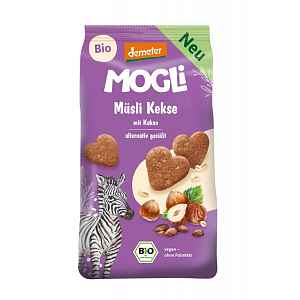 MOGLi BIO Kakaové müsli sušenky 125 g
