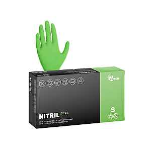 Nitrilové rukavice Espeon Nitril Ideal - 100 ks, zelené, velikost S (100153)
