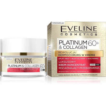 Platinum & Collagen - Zesvětlující denní a noční krémový koncentrát 60+