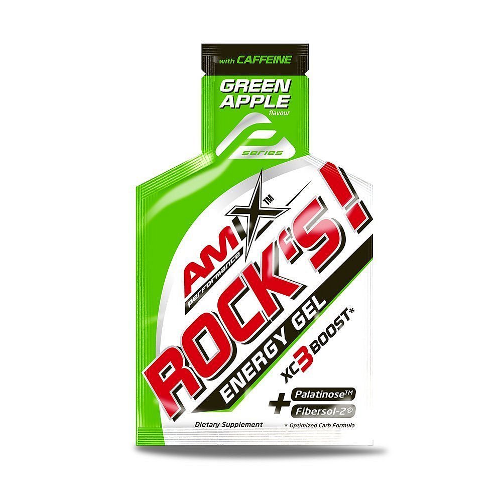 Rock's Energy Gel s kofeinem Green Apple 32g