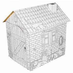 Tektorado Dětský kartonový domek  velký