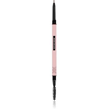 XX by Revolution XXFINE BROW automatická tužka na obočí s kartáčkem odstín Warm Brown 0,1 g